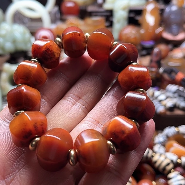 玛瑙/玉髓车挂未镶嵌