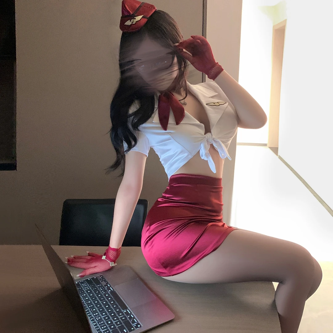 LOVE：头等舱的秘密 御姐性感套装cos办公室秘书空姐制服包臀裙