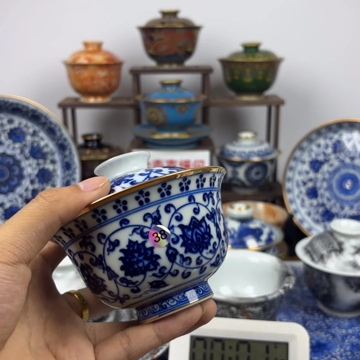 梦***街景德镇手工手绘陶瓷