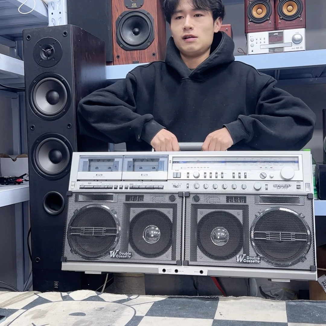 8新夏普777收录机二手不包邮