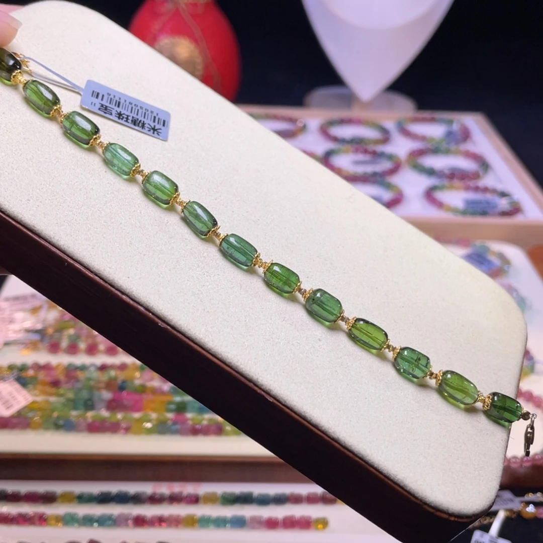 手链碧玺未镶嵌A14碧玺手链