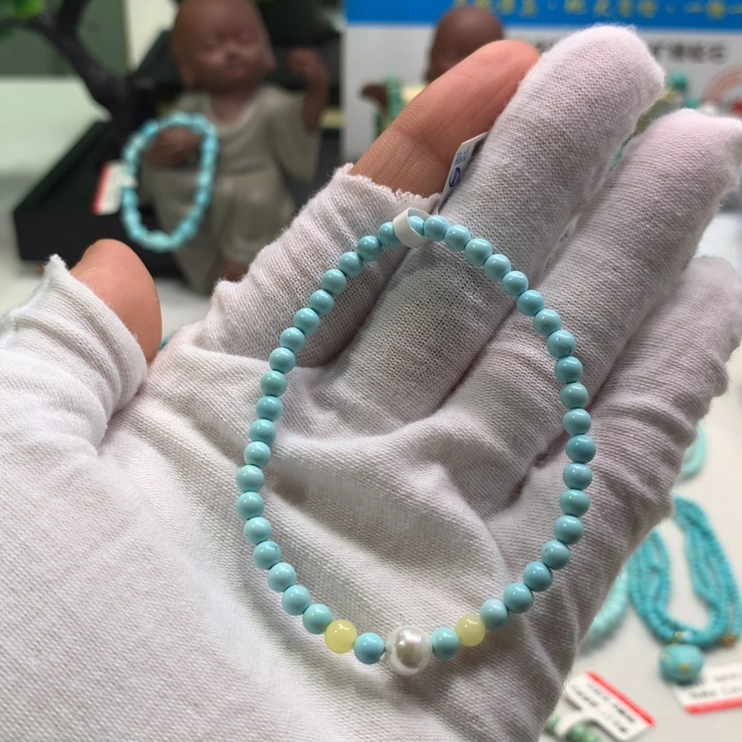 এ***㞮未镶嵌绿松石配饰