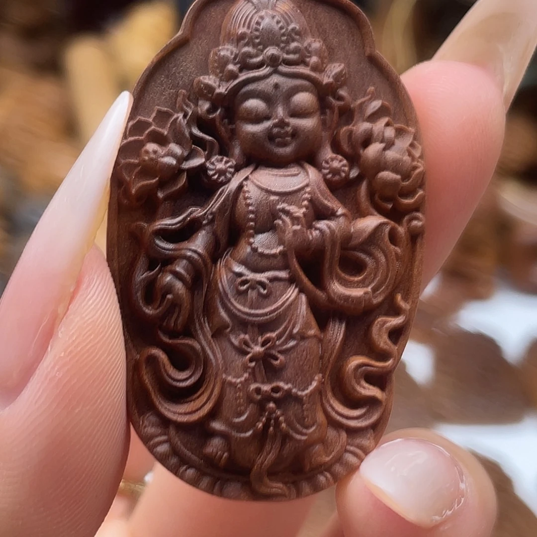 檀香木度母牌老山檀香