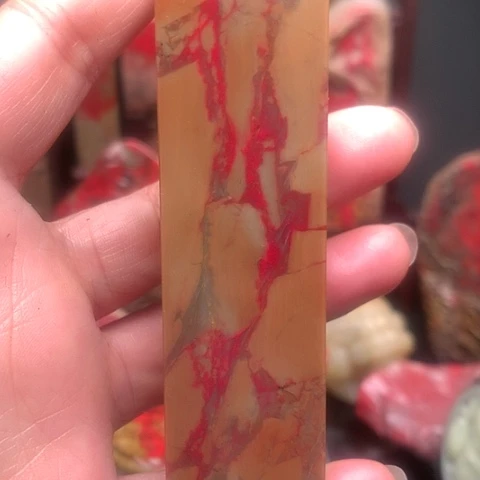 昌化石过*昌化鸡血石方章