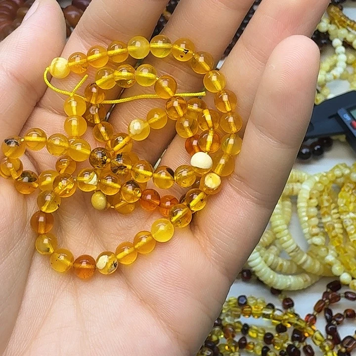 琥珀未镶嵌珠宝奇石