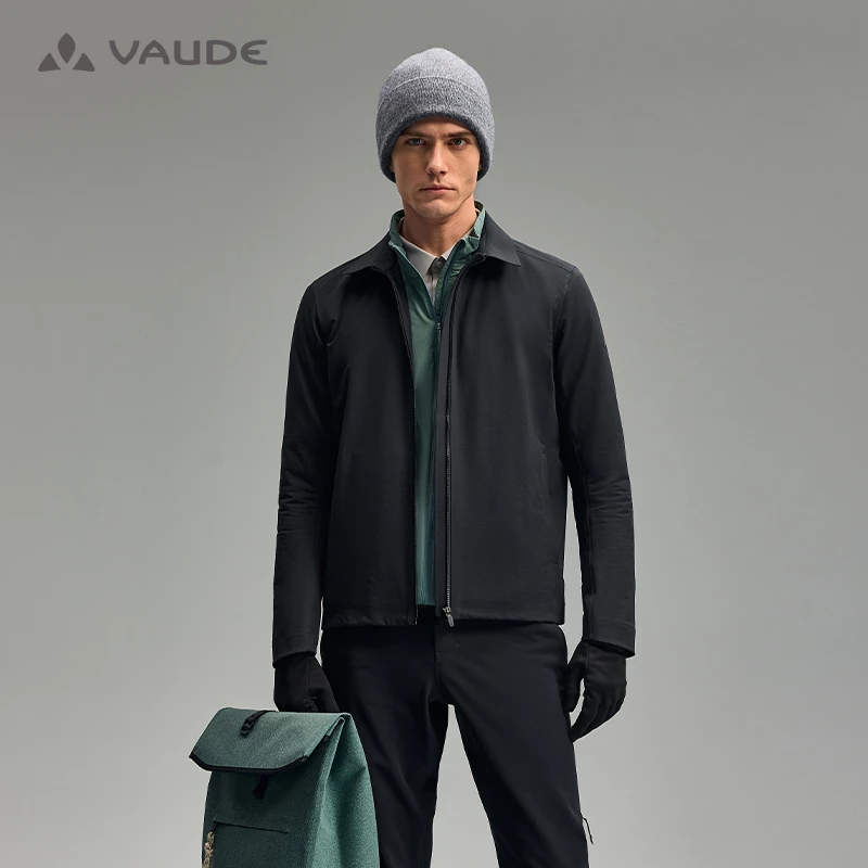VAUDE巍德考杜拉翻领软壳外套户外运动耐磨防水防风防刮VG2436107