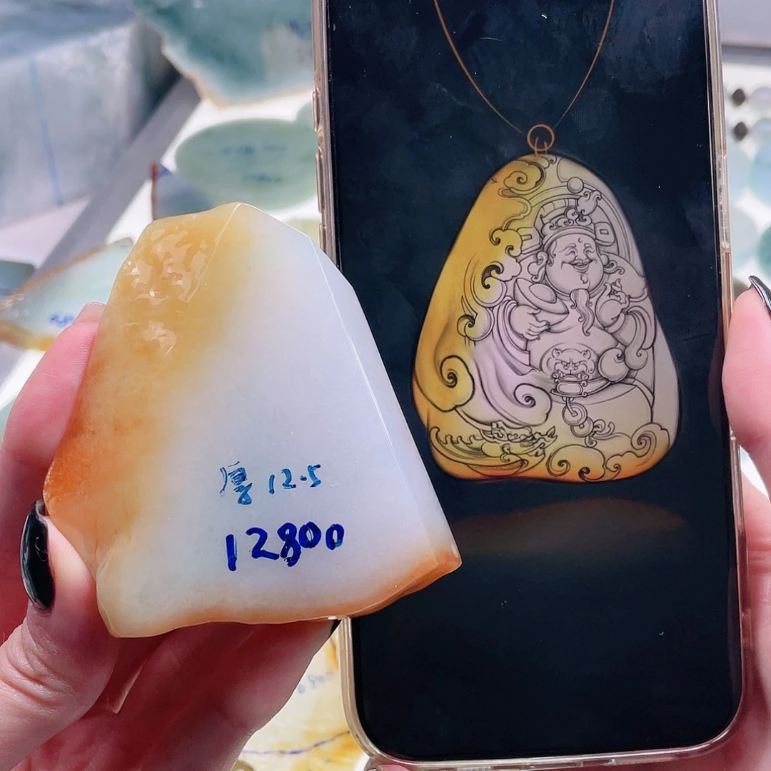 定制翡翠未镶嵌定制