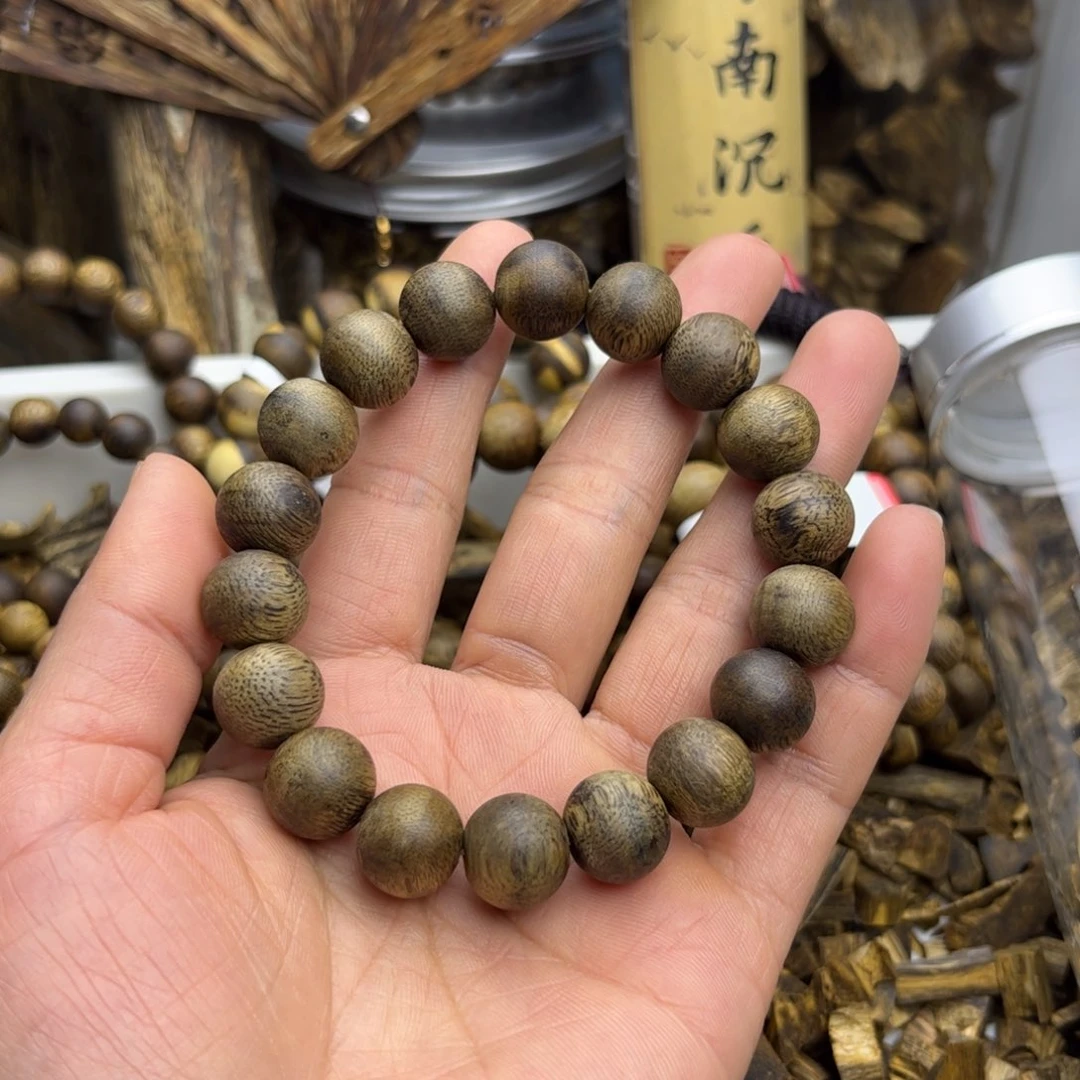 沉香手串1**5奇楠沉香手串12mm9g