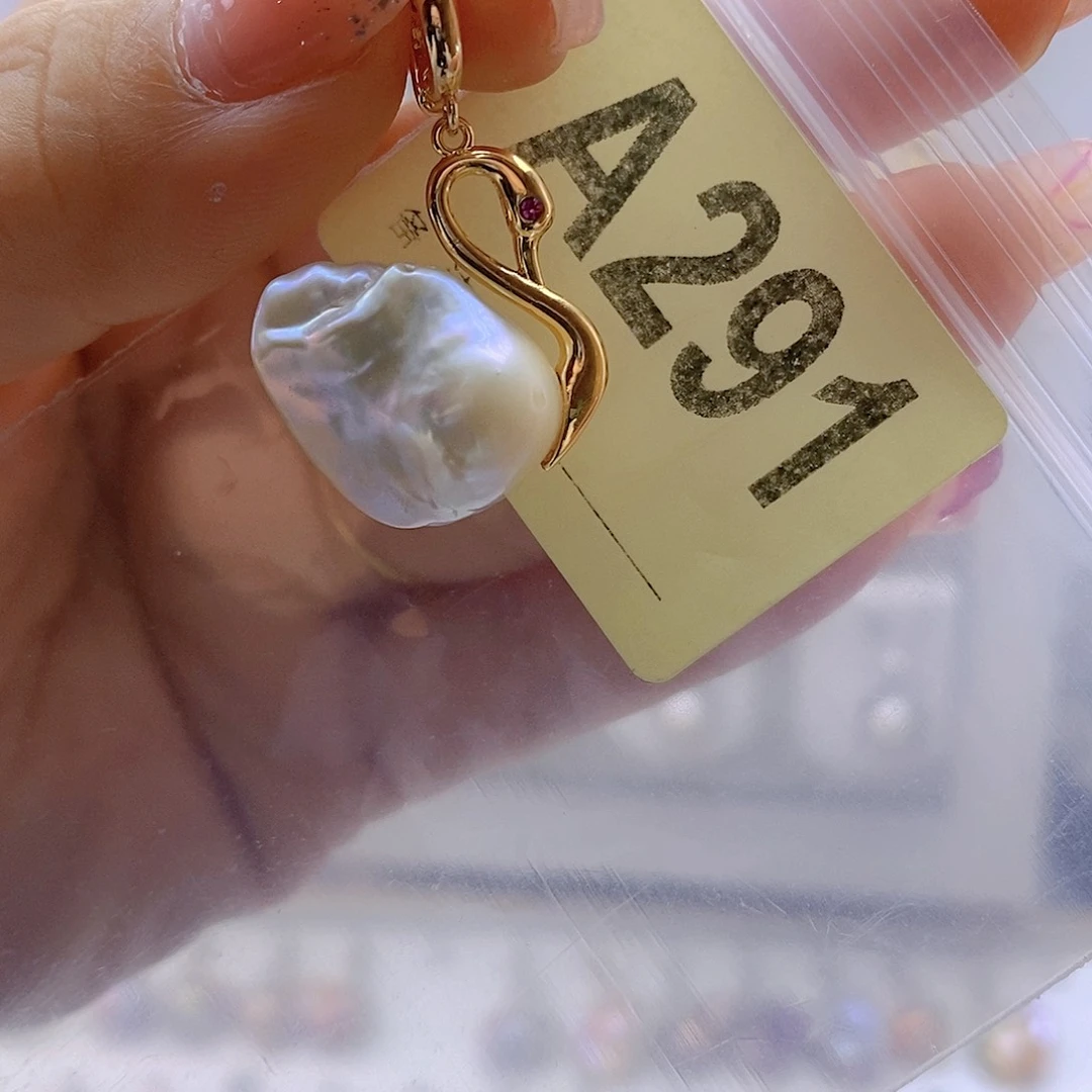 淡水珍珠颈饰银S925镶嵌