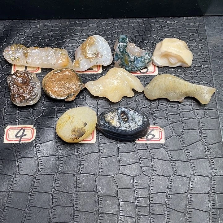 浪***主有机玻璃阿拉善戈壁石