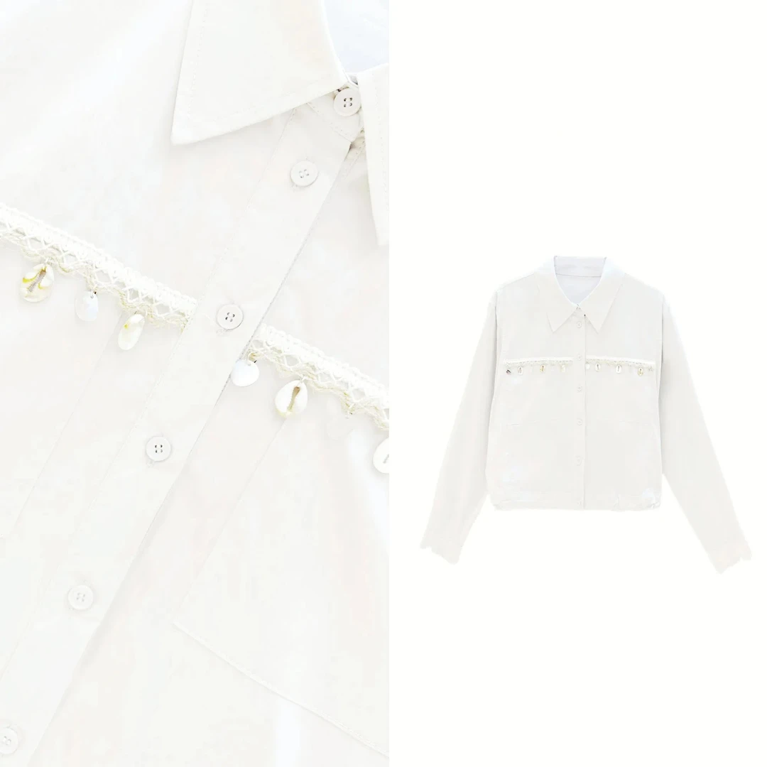 熙薇【衣香鬓影】2025春季新款时尚气质休闲衬衣衫L1230