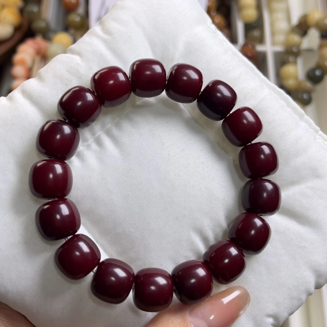 手串菩提根/象牙果孔道微瑕车厘子13