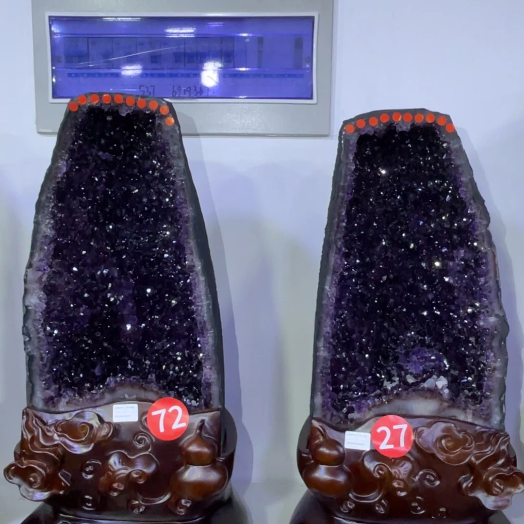 未镶嵌大型摆件（非配饰）紫晶