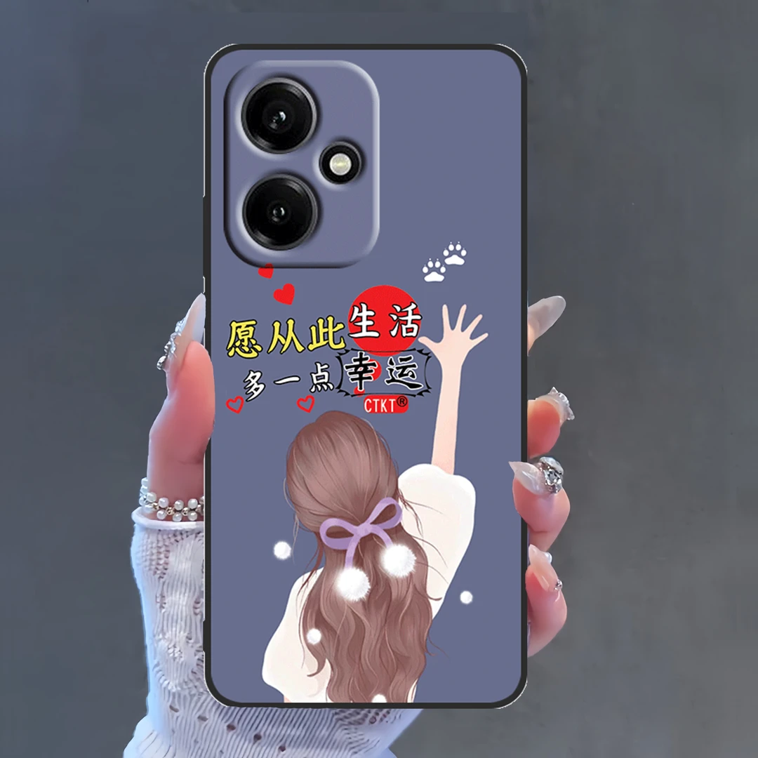 适用荣耀400手机壳DNN-AN00防摔镜头全包直边硅胶软壳磨砂保护套