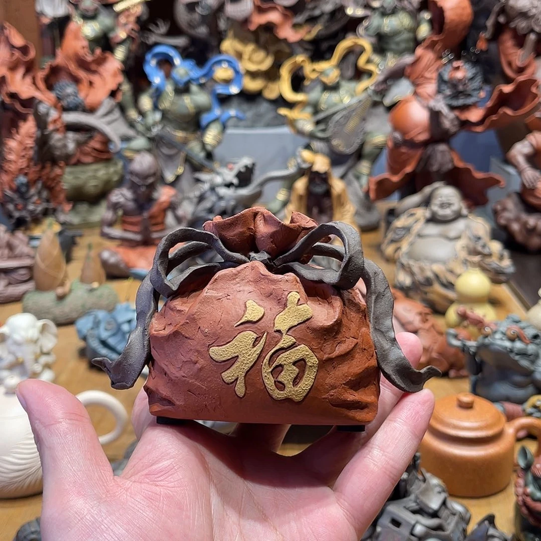 青***色紫砂茶宠紫砂茶宠