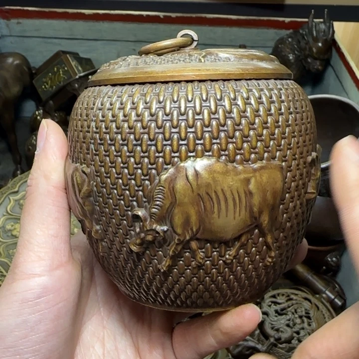 铜器把玩摆件链接