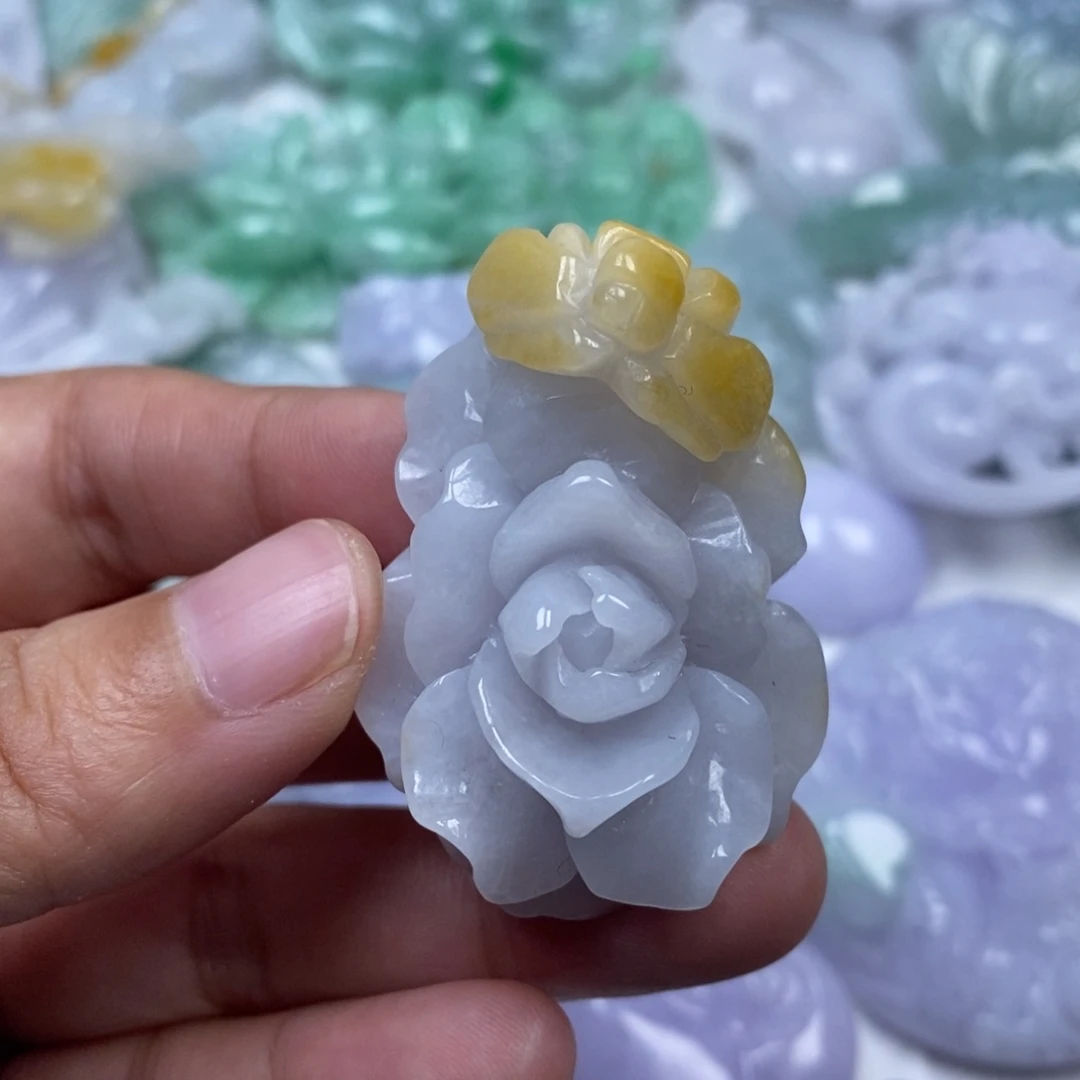 颈饰未镶嵌翡翠翡翠