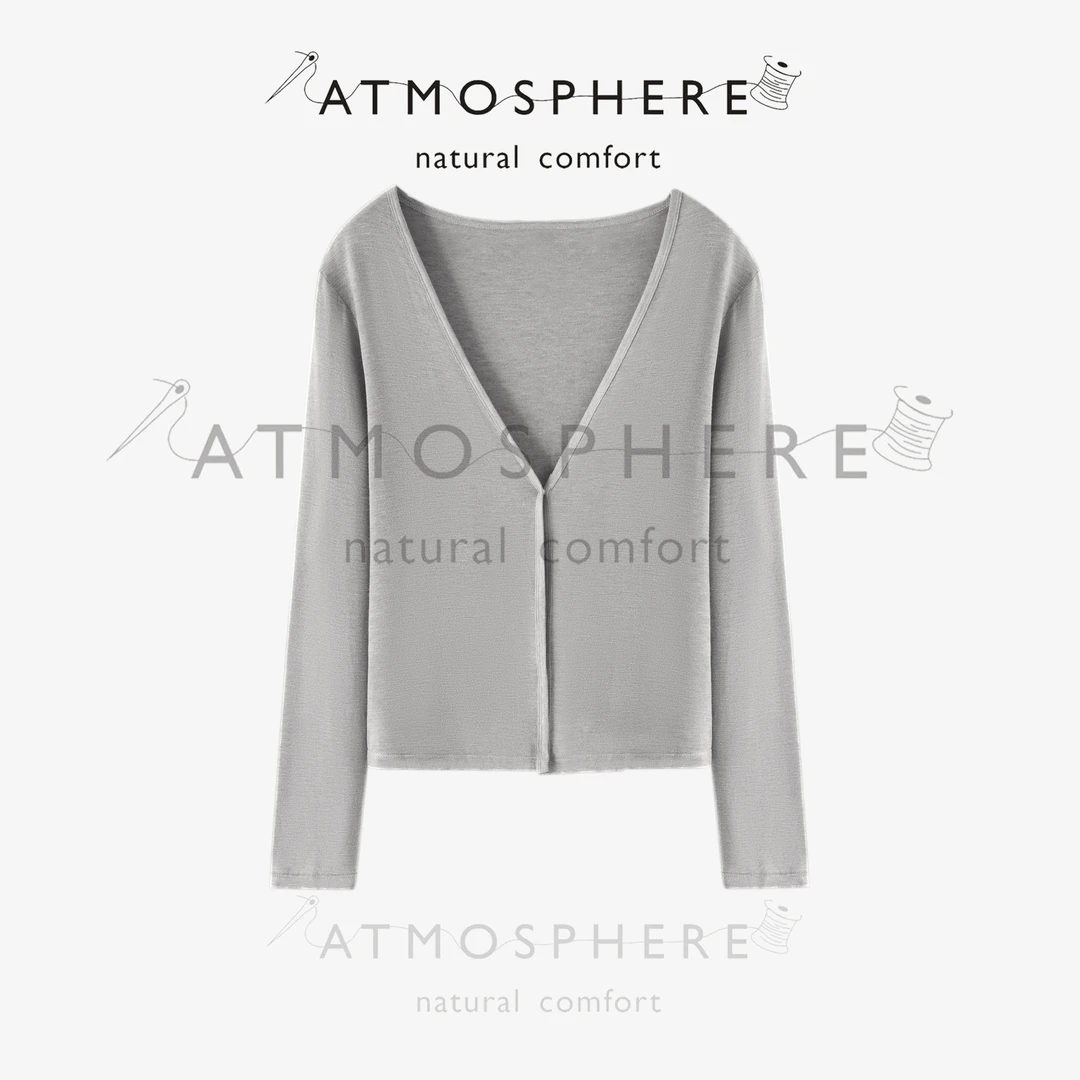 【坨坨版】2025慵冷模式 亲肤感慵懒软糯开衫外套