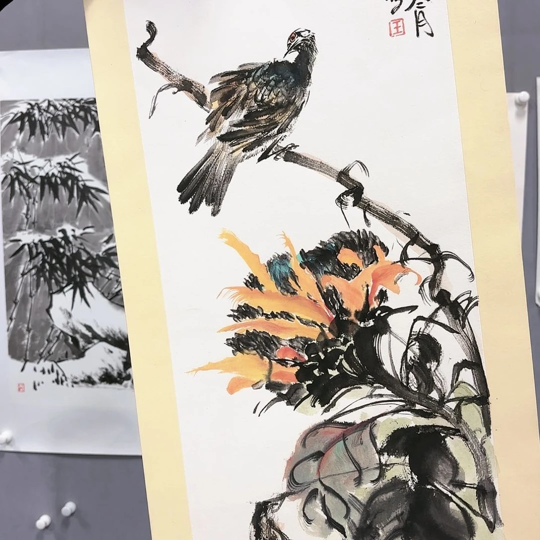 国画国画纯手绘作品请放心去藏