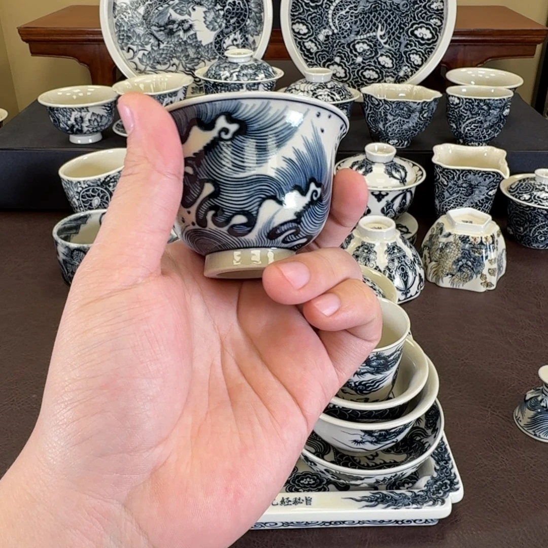 海浪纹铃铛杯元经秘旨