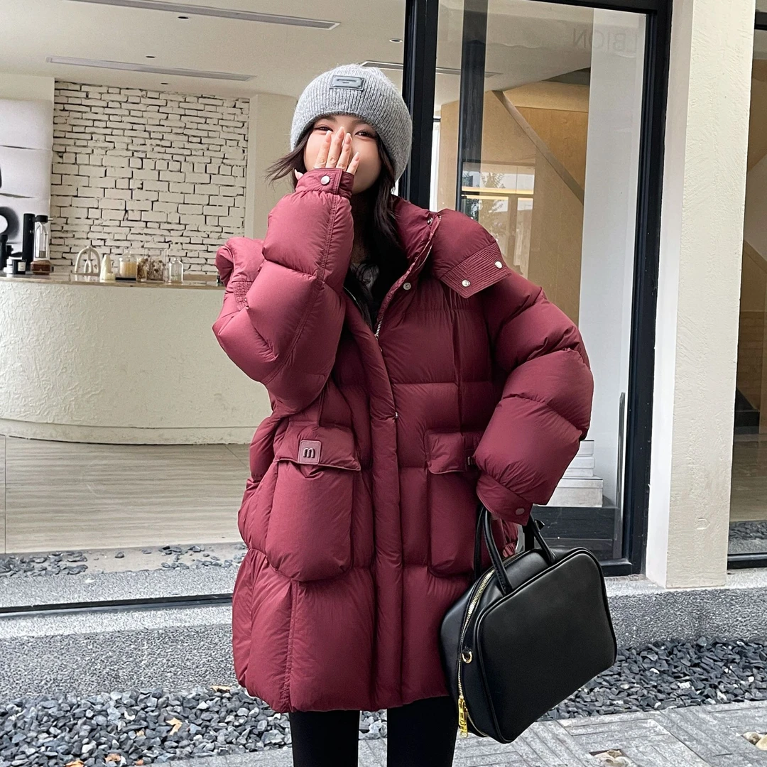 新款爆款女装羽绒服2531款90白鸭绒爆款羽绒服