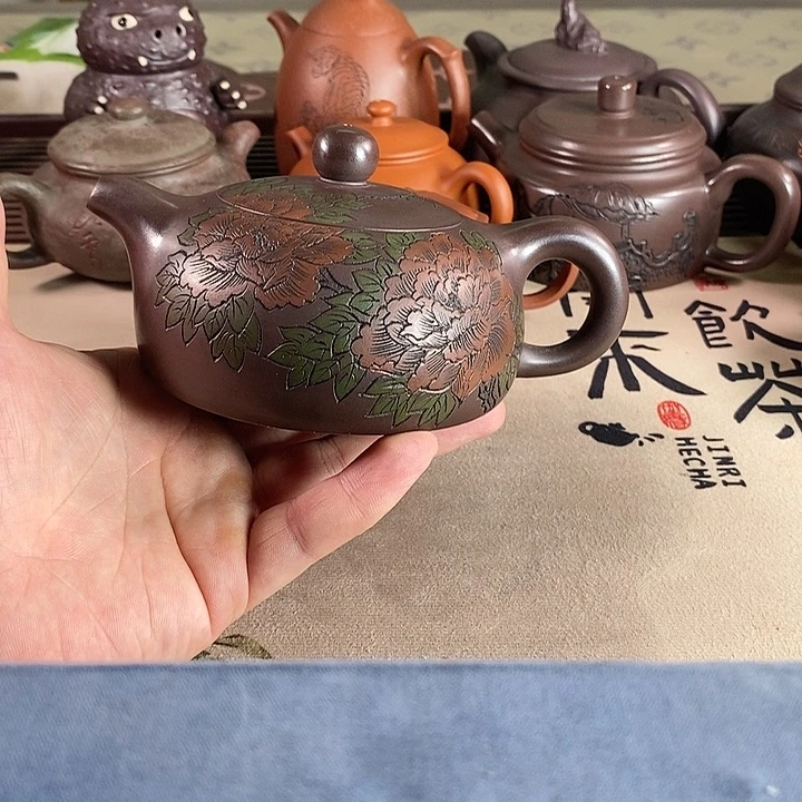 茶壶紫砂大*张紫砂的微瑕