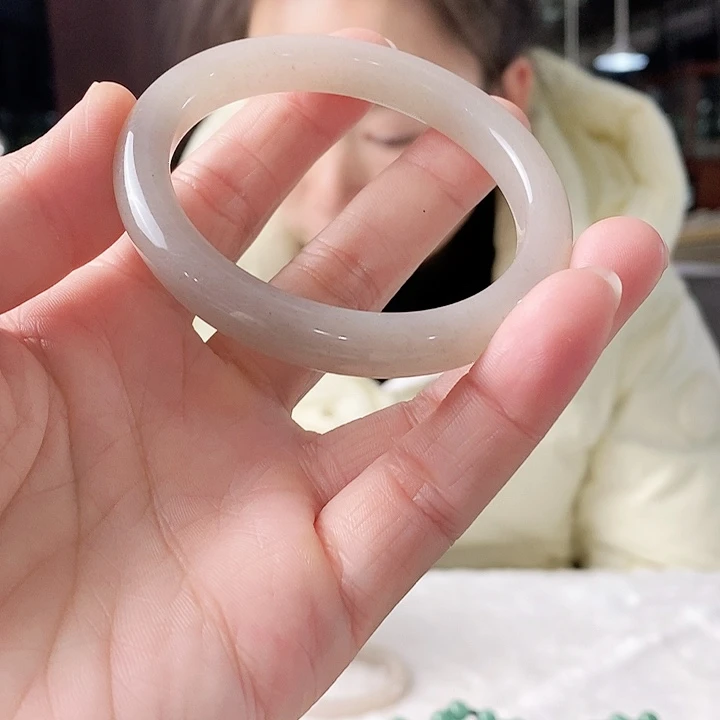 密玉（石英质玉）手链未镶嵌54.4