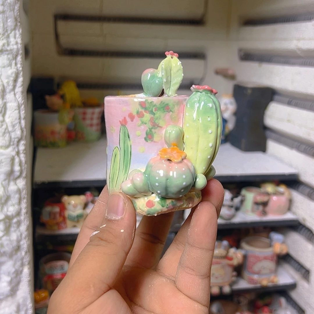 老梧家的手工多肉花盆
