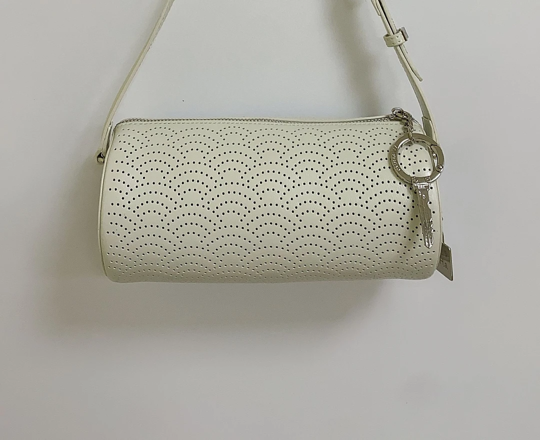 99189#白色【尺寸：长22.5宽10高10】休闲百搭时尚经典女士纯单肩包