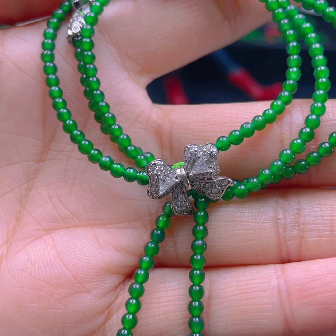 翡翠项链未镶嵌，1