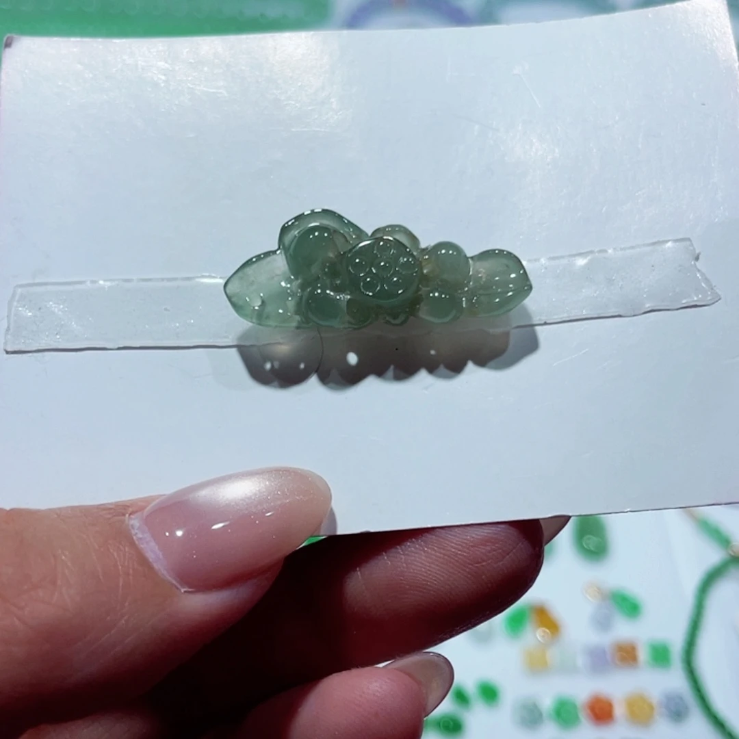 翡翠未镶嵌手链天然缅甸翡翠A货卡