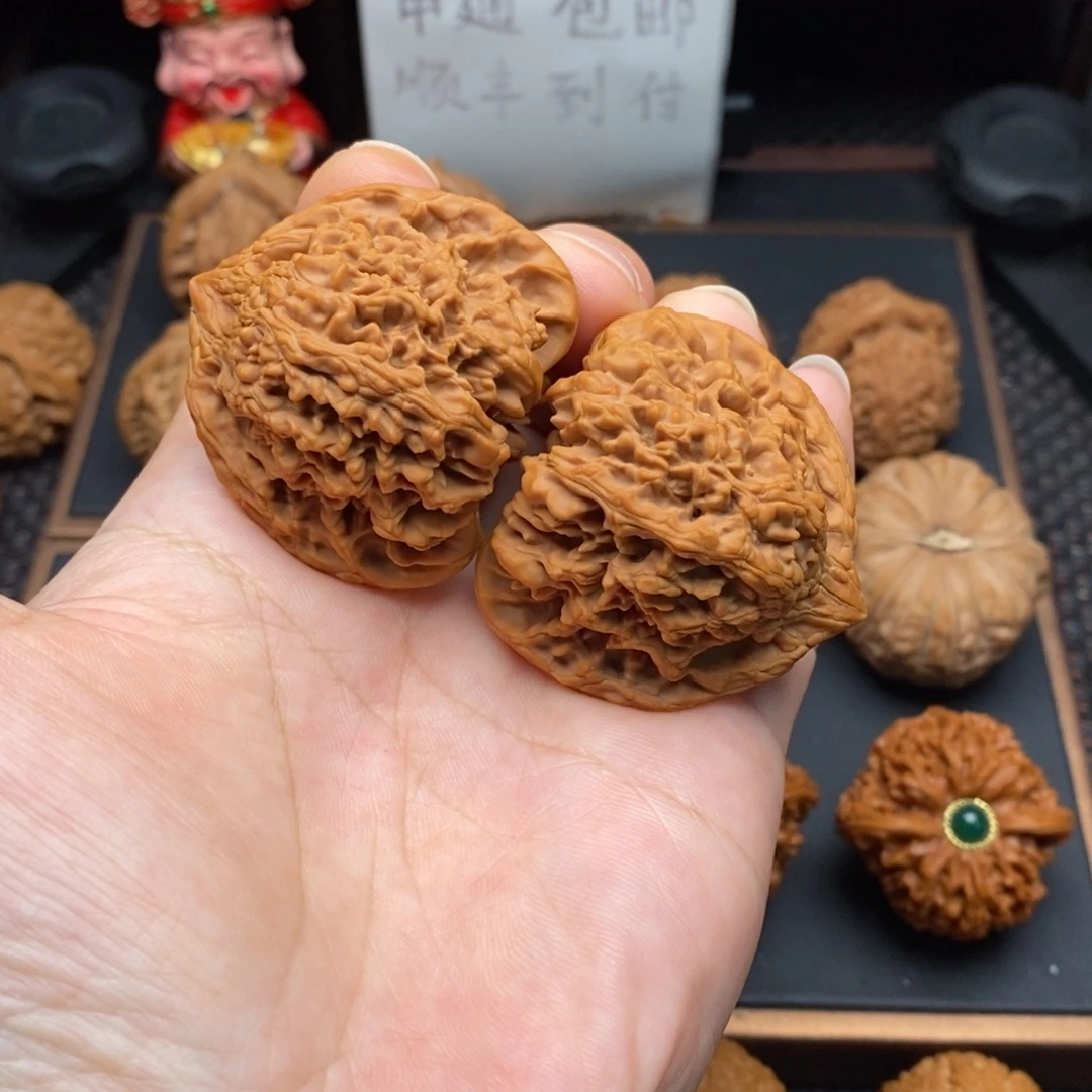 文玩核桃把件全品满天星45尺