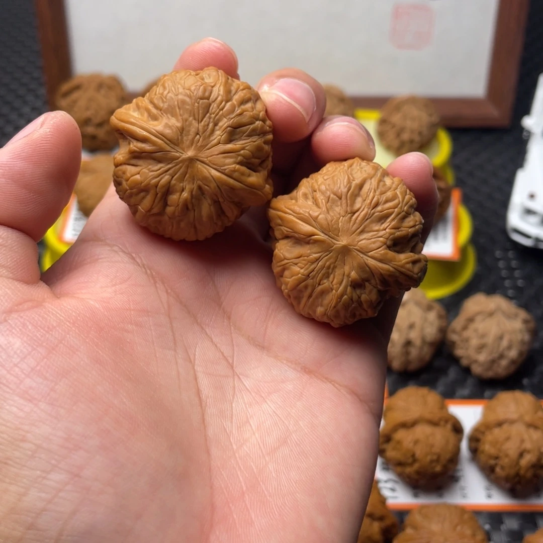 文玩核桃把件铁锤38➕打底微修