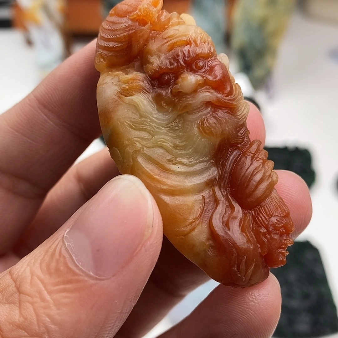 定制翡翠未镶嵌钟馗