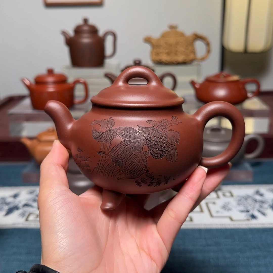 紫砂茶壶特惠价 三足壶 270cc