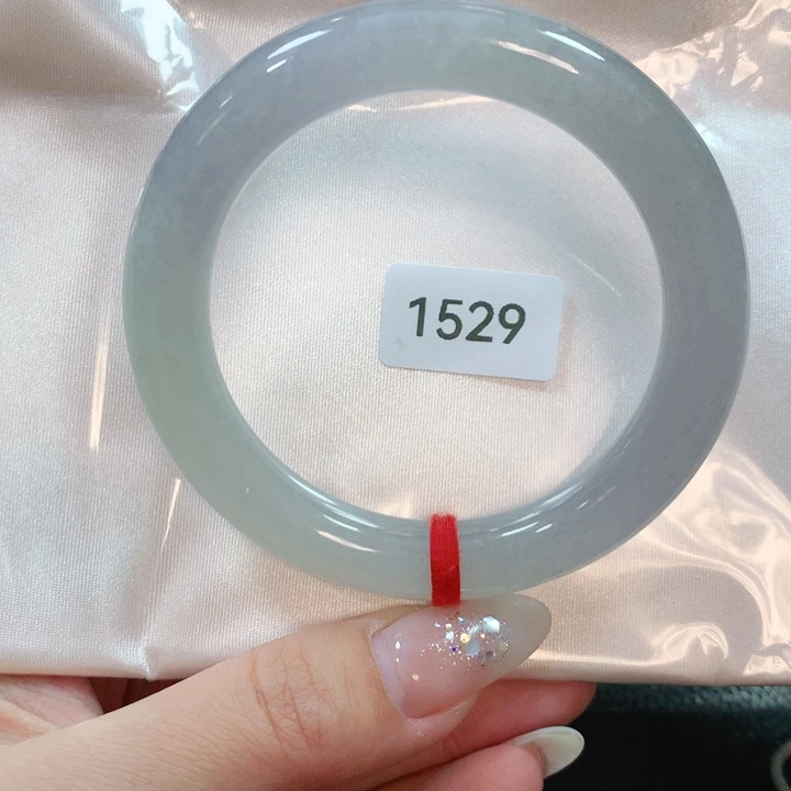 翡翠手镯未镶嵌天然翡翠手镯54