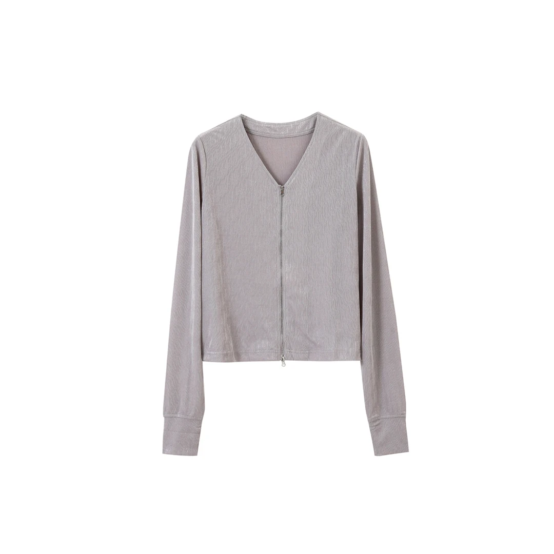 LISA.LISA 特！门店179！pin牌同款~定制提花感慵懒风外套 L40691