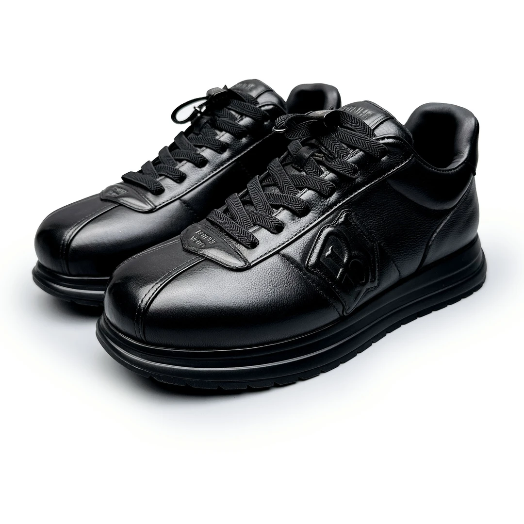 BIEUBRAYR/【秋季新款】复古牛皮休闲商务时尚百搭高端舒适跑鞋