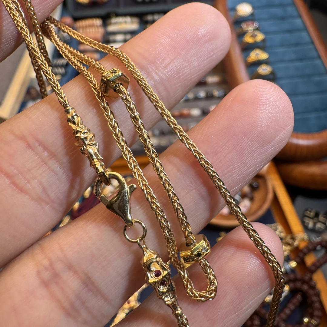 1.59/55，18k金项链