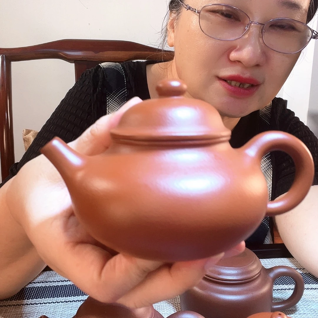 刘***洋茶壶朱泥作品福利