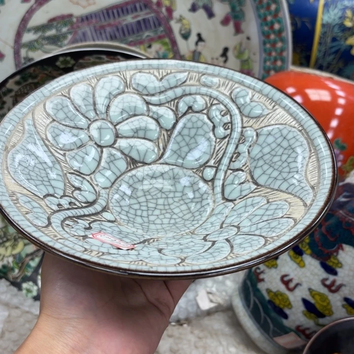 瓷片瓷器摆件 瓷器摆件