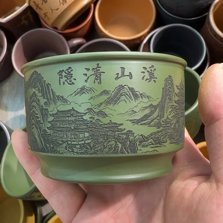 茶杯紫砂全手工制作工艺
