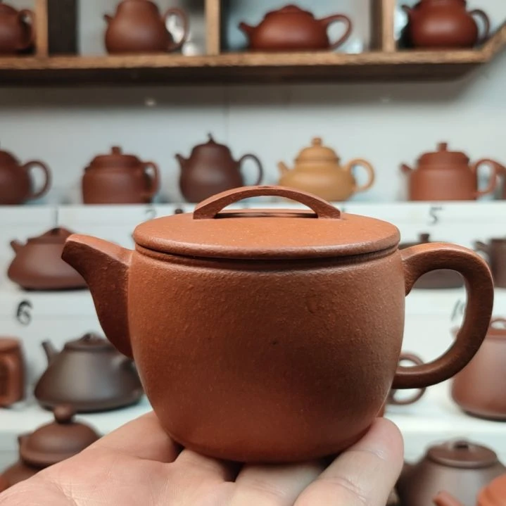 快***福紫砂茶壶汉瓦30目本山降微瑕