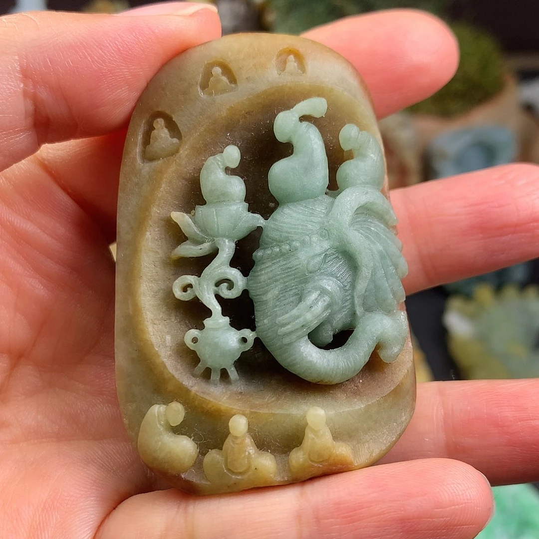 定制翡翠未镶嵌翡翠