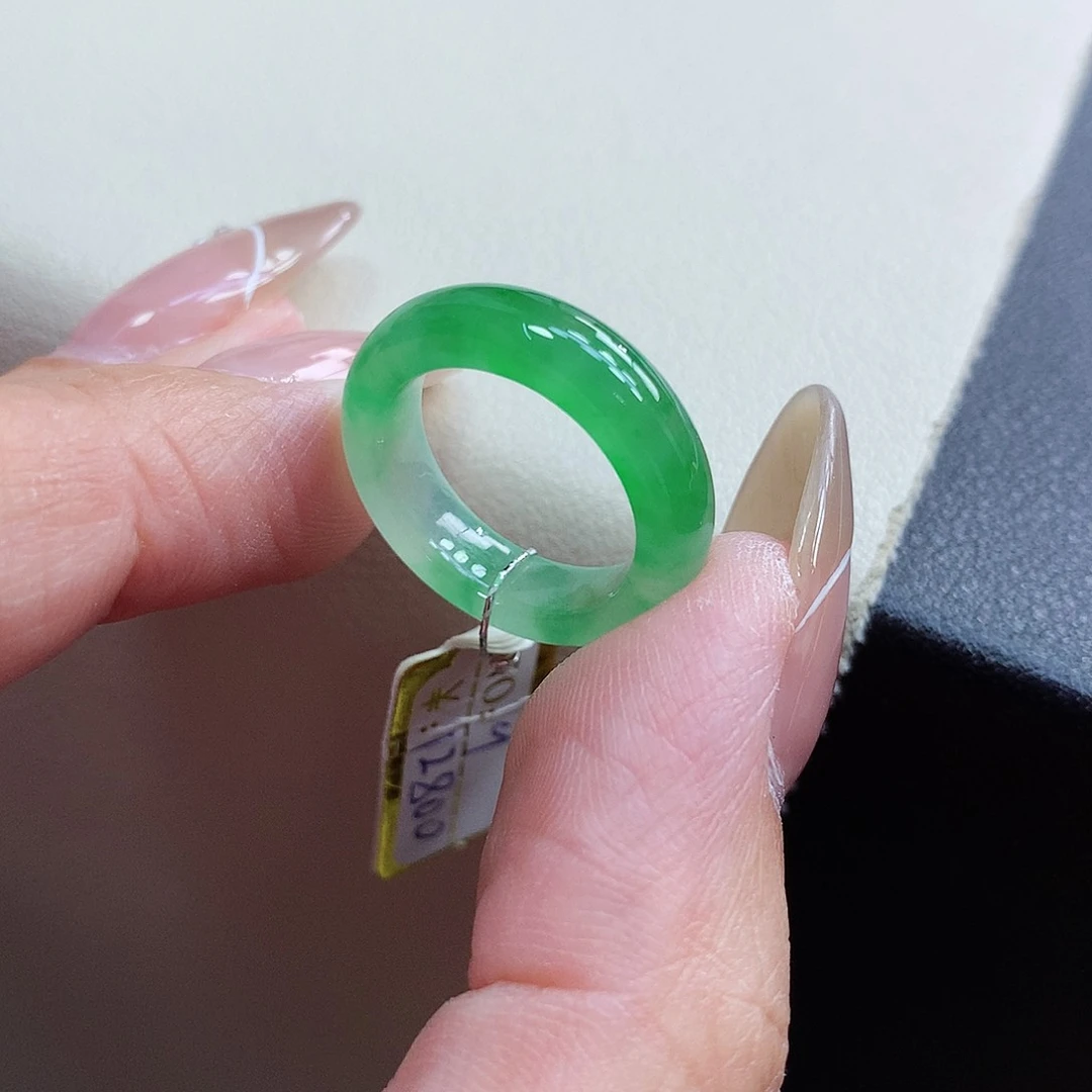 翡翠戒指未镶嵌9号