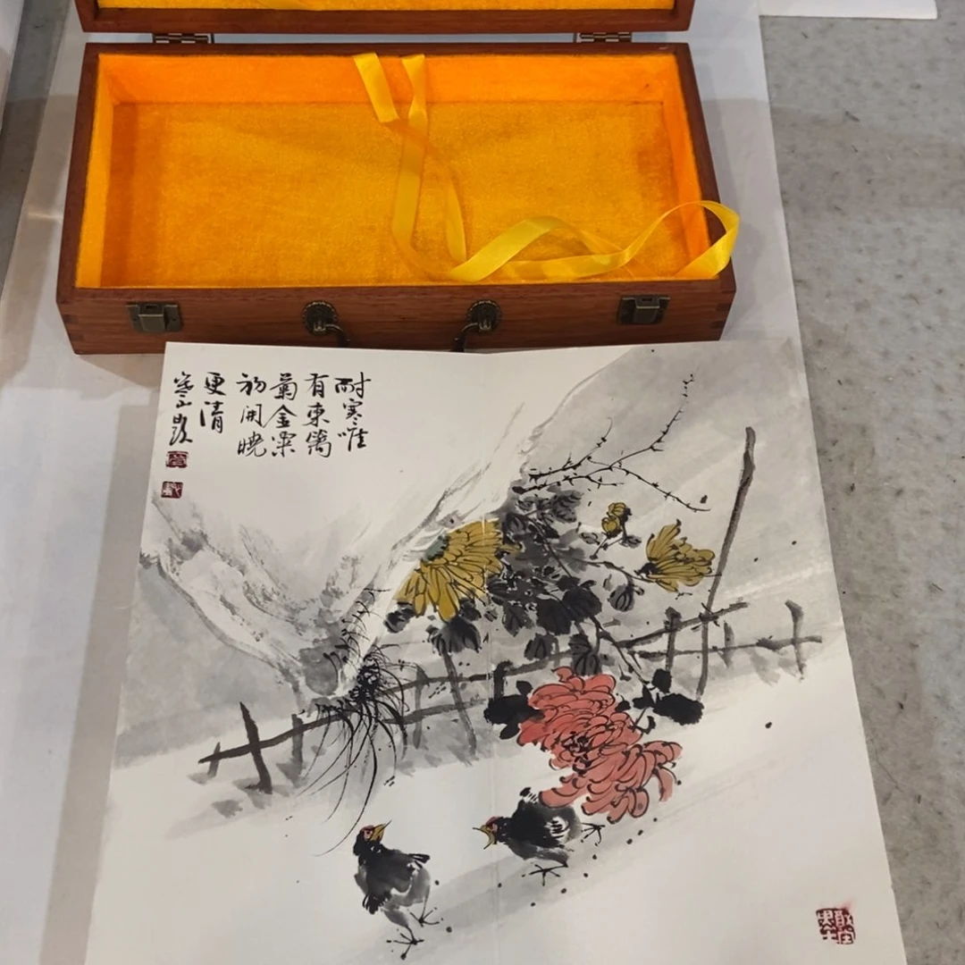 【闪购商品】国画登****石墨鱼精品墨鱼精品