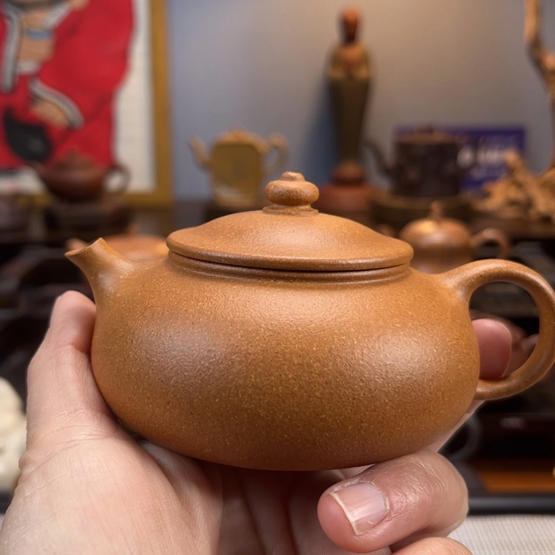 紫砂茶具半手工制作