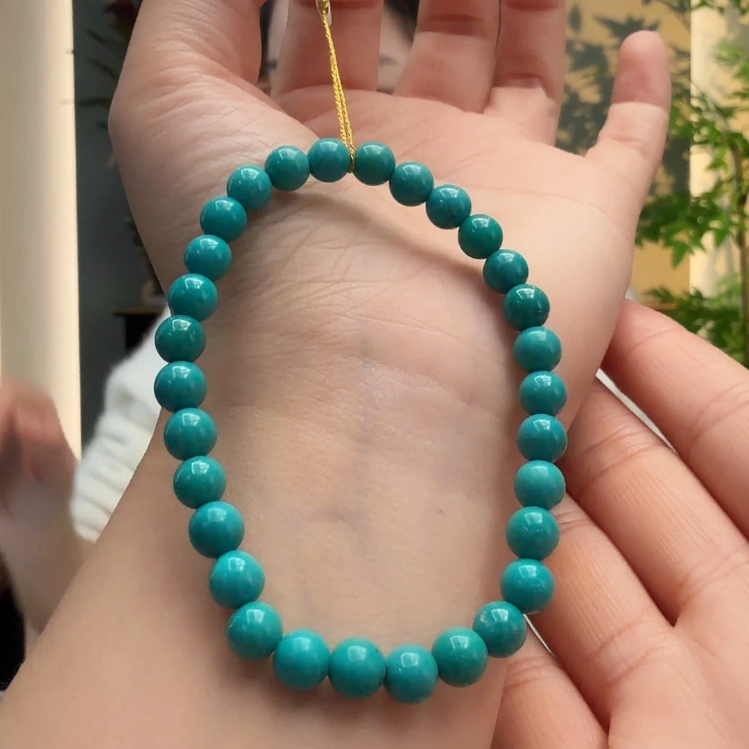 绿松石未镶嵌颈饰