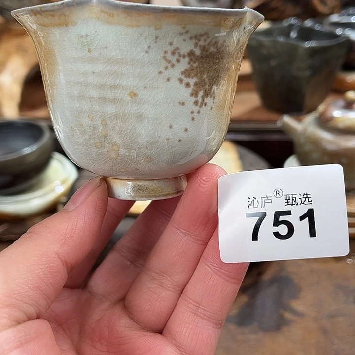 沁庐柴窑古法柴烧全手工茶具