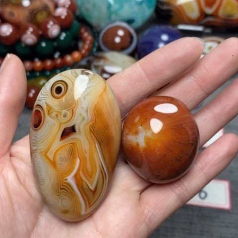 玛瑙/玉髓珠宝奇石未镶嵌耄*